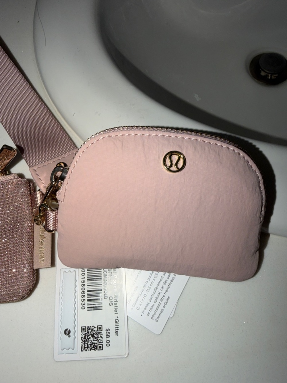 Lululemon dual pouch  Wristlet Keychain Set - Picture 5 of 6
